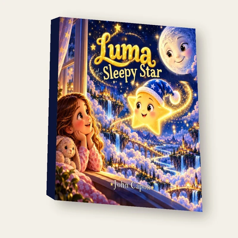 Luma the Sleepy Star by John Capon